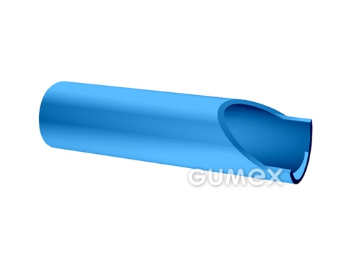 PA trubka pro vzduch, 12x1,5mm, 27bar, PA12, -40°C/+80°C, modrá